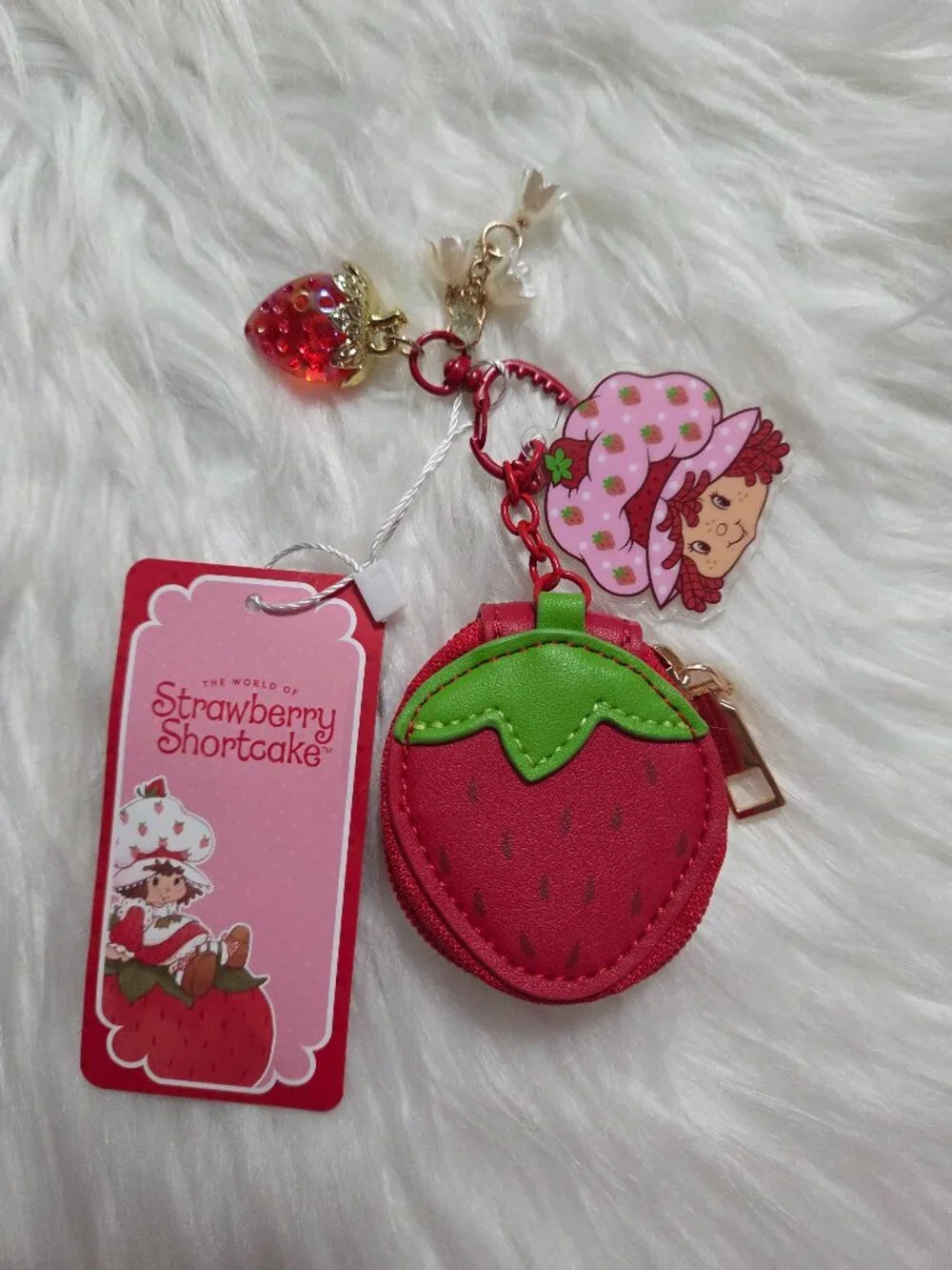 Strawberry Shortcake Coin Purse/Keychain
